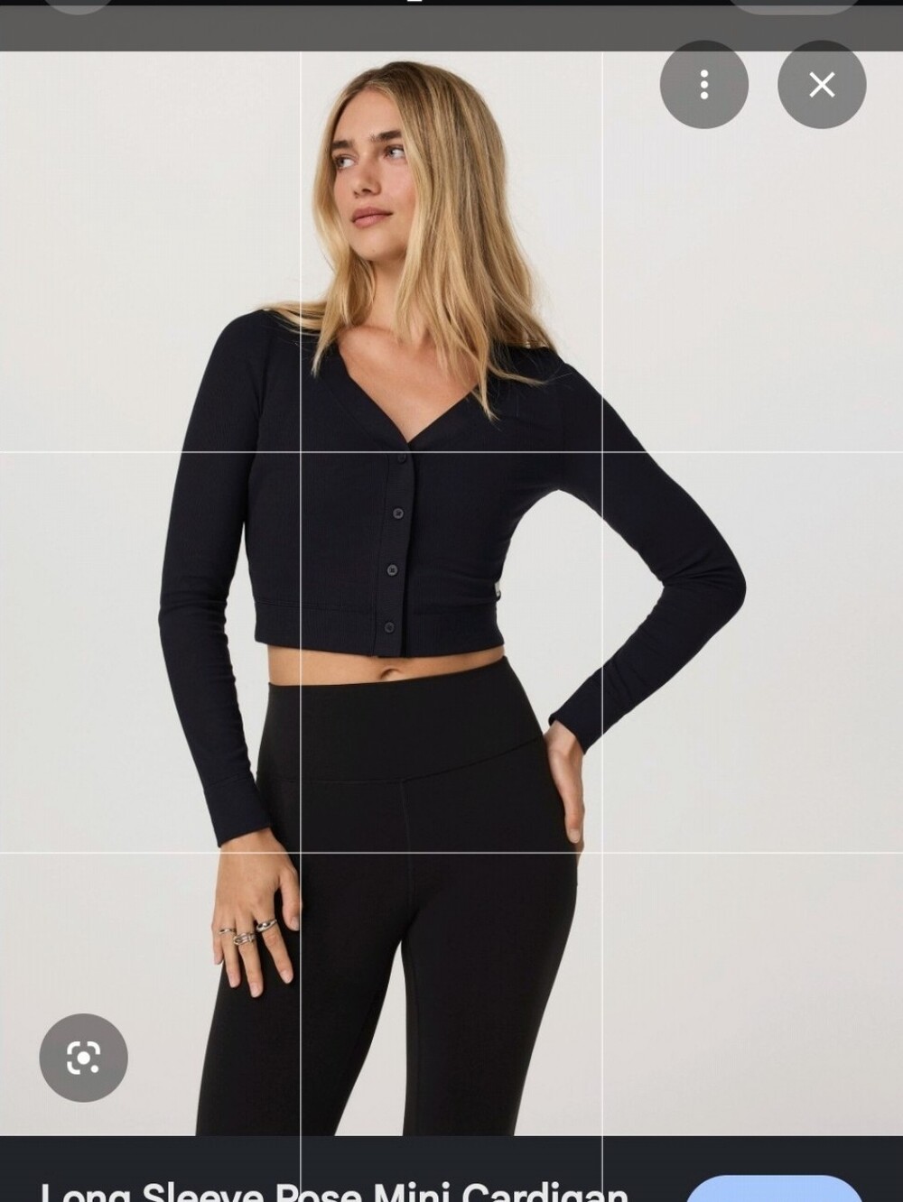 Nwt ! L/S Pose Mini Caedigan Size Small